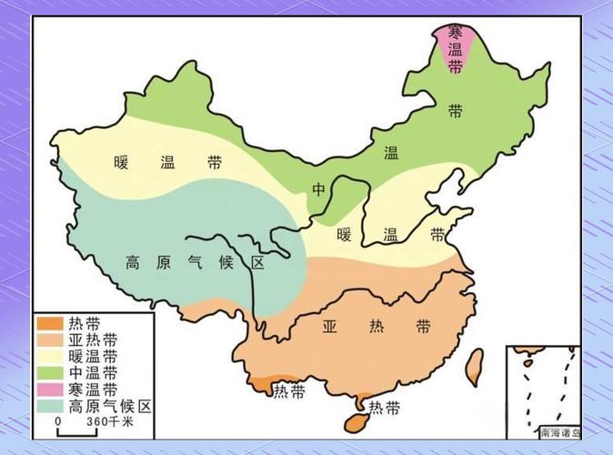 七个温度带和五个温度带