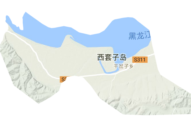 逊克地图高清版大地图截图