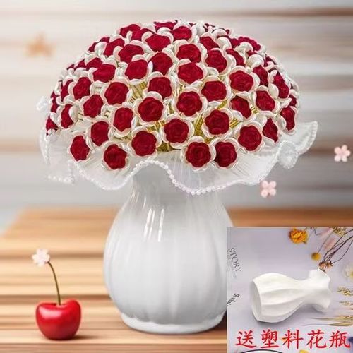 手工玫瑰花多少钱一朵