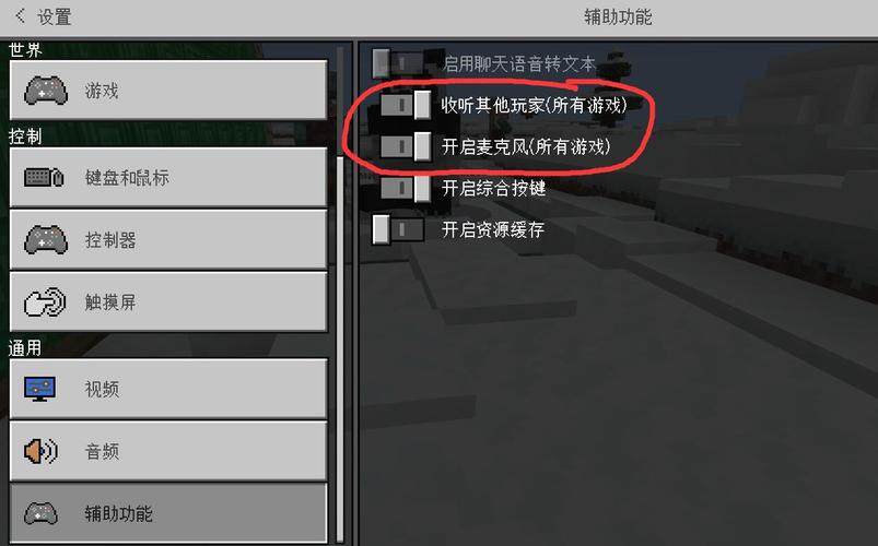 我的世界手机版怎么录视频有语音吗