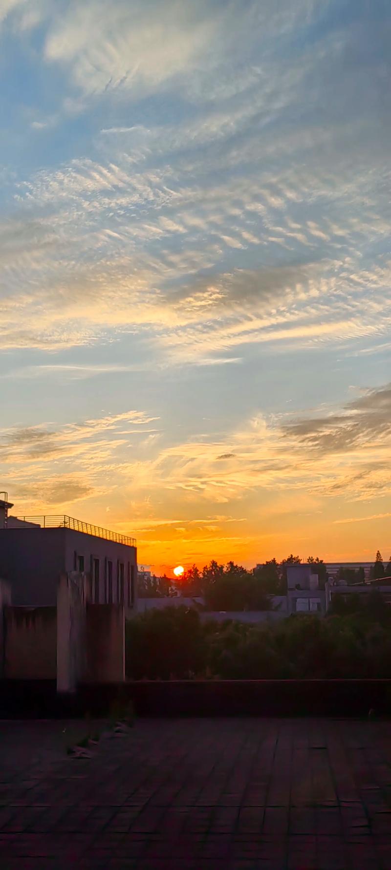 夕阳视频素材无水印