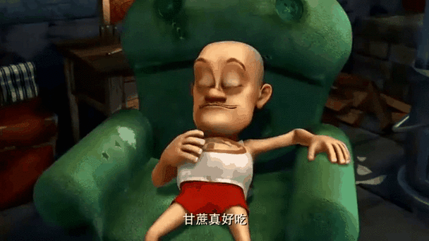 光头强的肚子疼图标