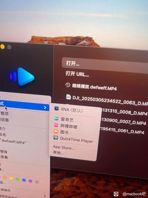 mac怎么设置默认播放器截图
