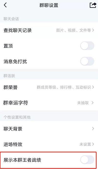 qq王者战绩显示在哪里设置