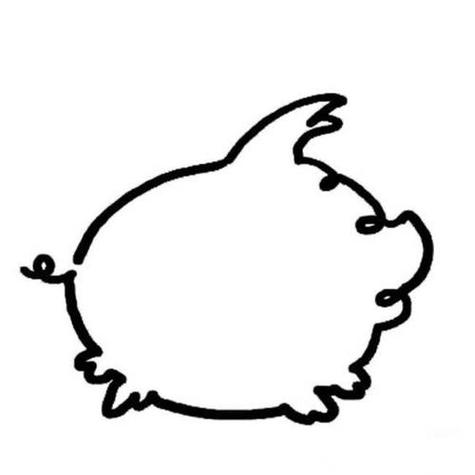 一笔画猪下载