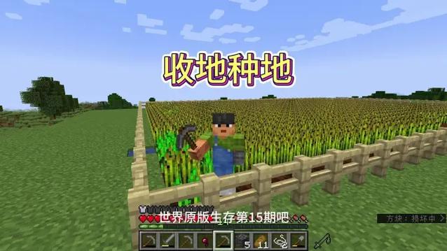 我的世界农民种地视频图标