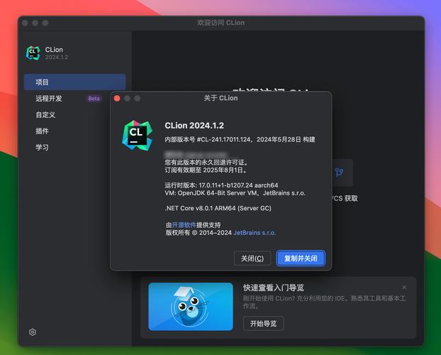 clion无限试用截图