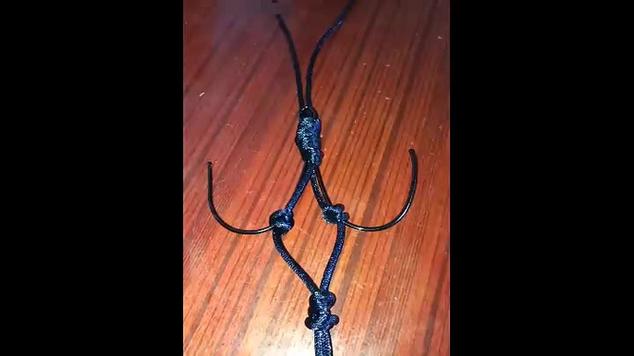蝴蝶钩的绑法视频
