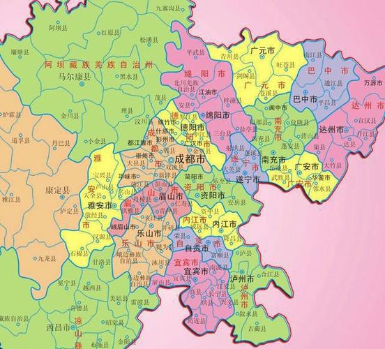 内江地图