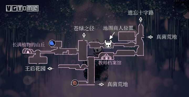 雾之峡谷 地图