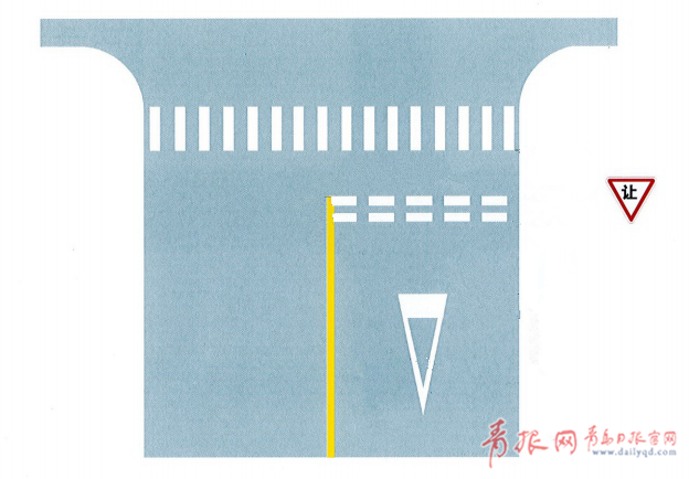 双虚线倒三角是什么标志