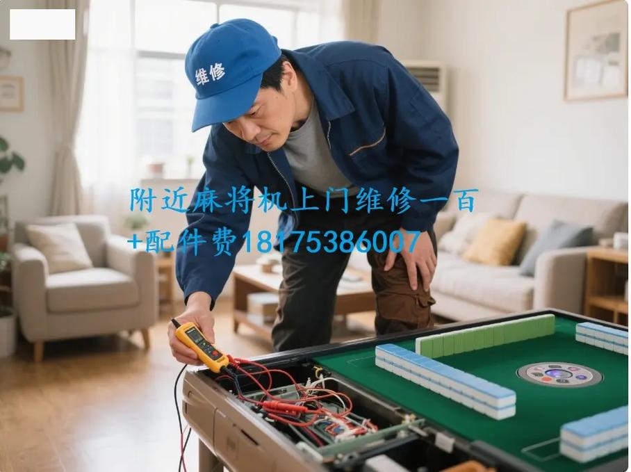 维修麻将机师傅上门服务图标