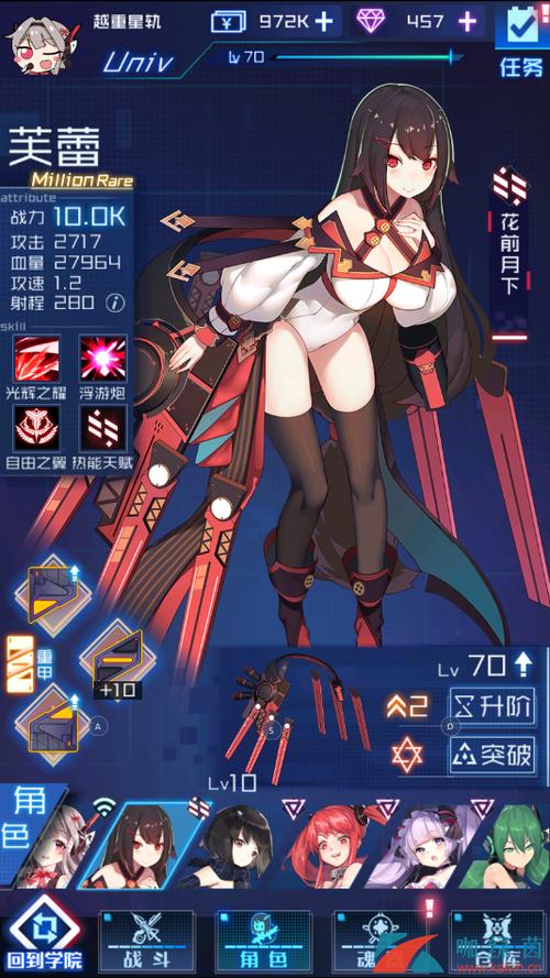 魂器学院角色强度榜图