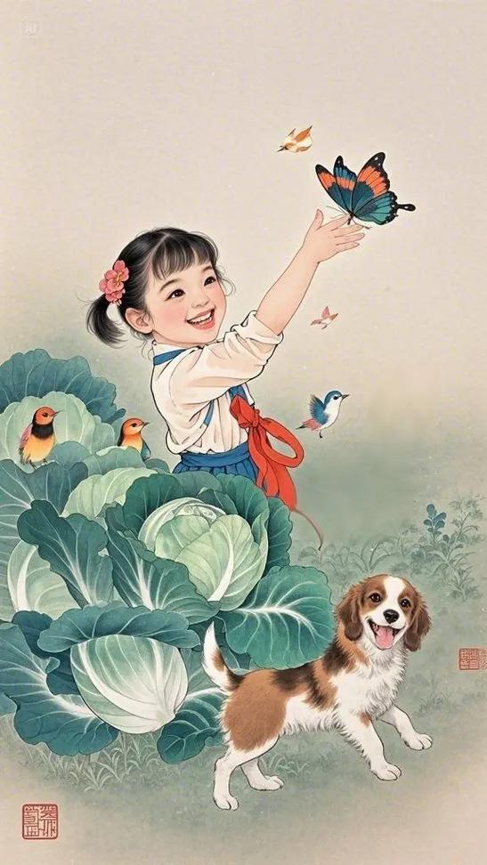 一二三年级国画
