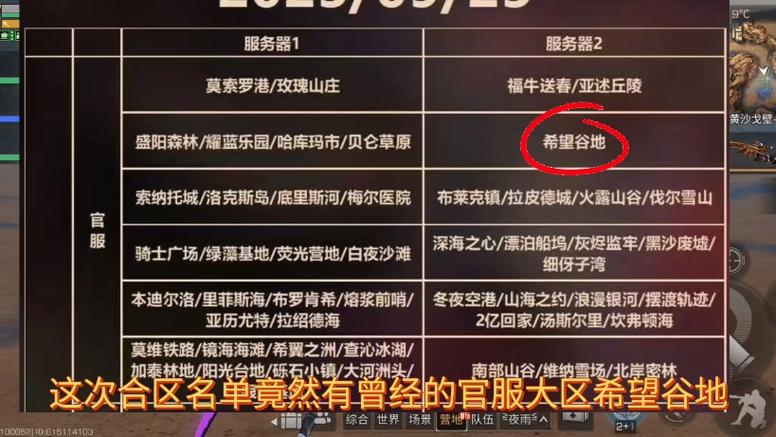 抢先服和现网的大区性质