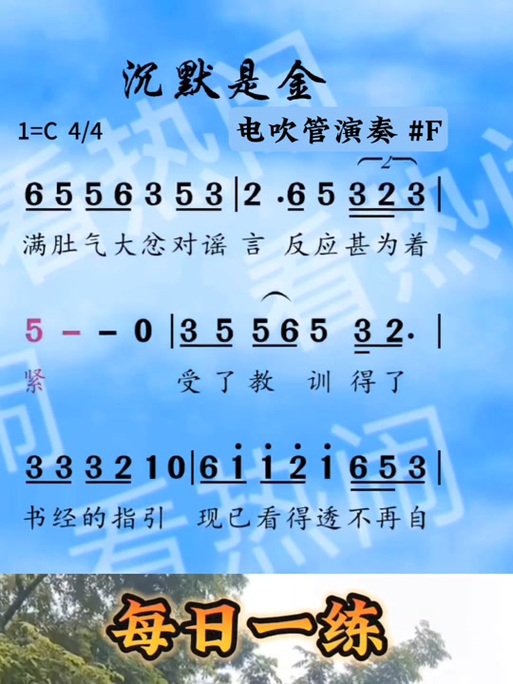 沉默是金教唱完整版
