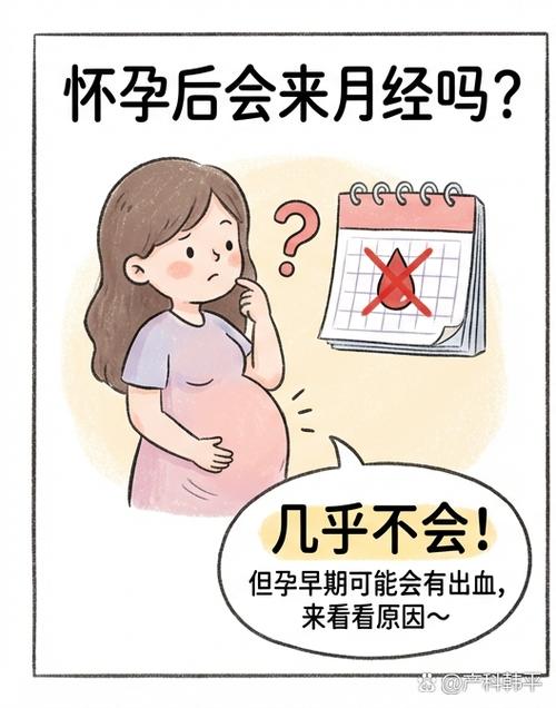 怀孕会来月经吗是怎么回事