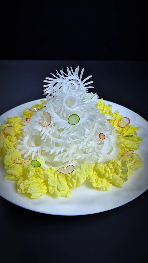 菜摆盘花样图片