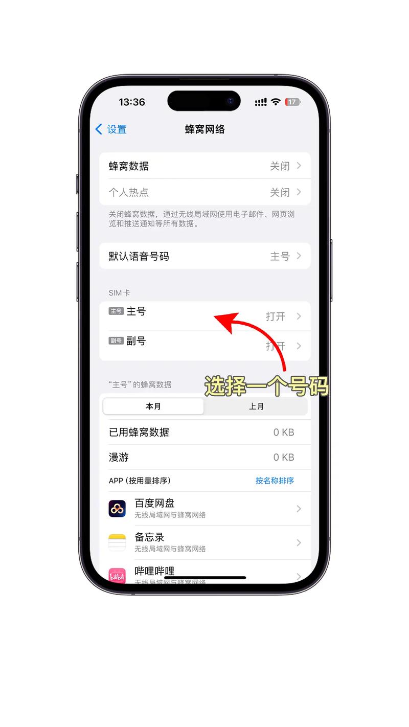 苹果11怎么设置蜂窝号码