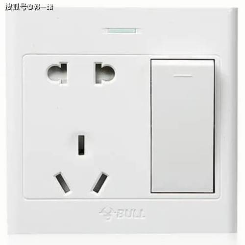 一开七孔单联1开关