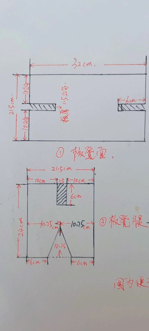 木工算展开面积怎么算