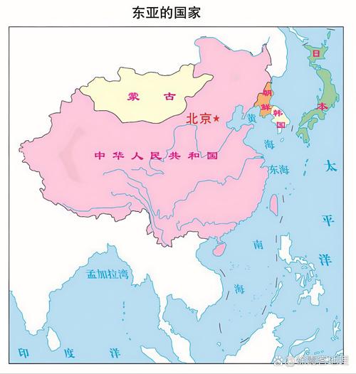 东亚有哪几个国家