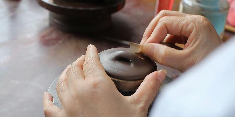 全手工壶盖制作过程截图