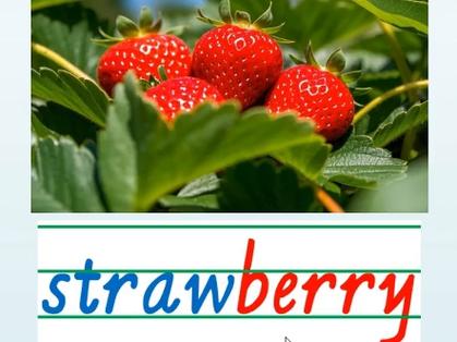 草莓怎么读strawberry