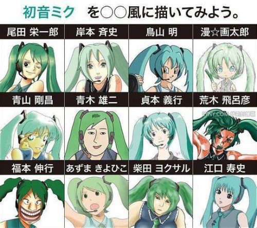 漫画画风基本分类截图