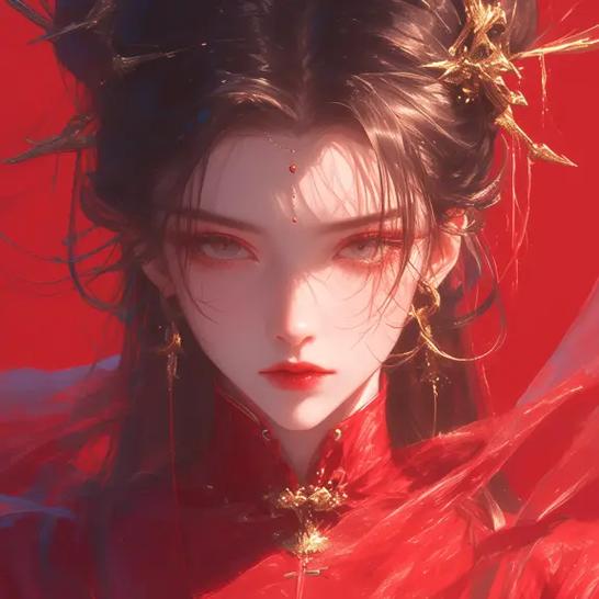 红色头像2024最新款图片图标