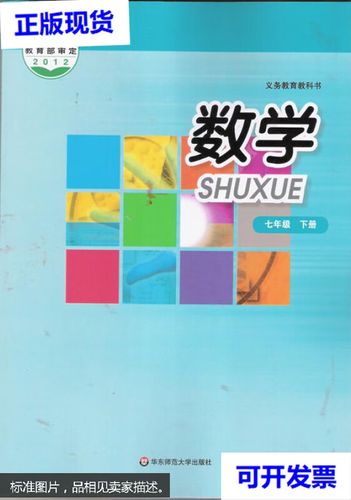 华东师大学出版社七下数学书