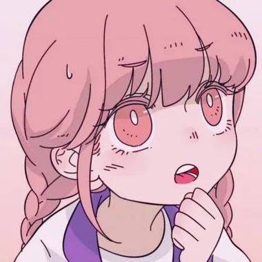 漫画少女图片粉红头像