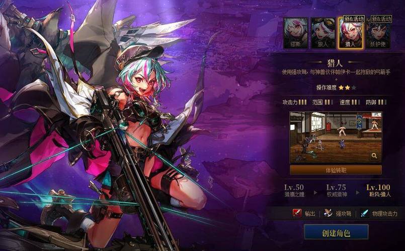 DNF弓箭手四职业视频