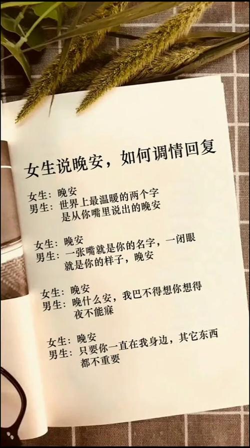 女人说晚安怎么回复她