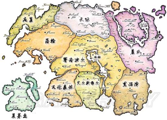 上古卷轴打开全地图图标