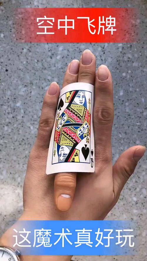 空中飞牌的魔术揭秘截图