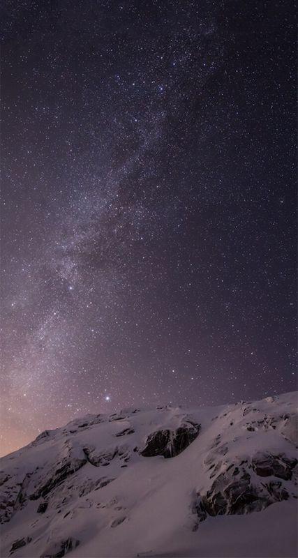 苹果星空壁纸