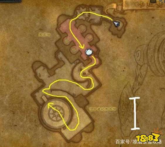 老卡拉赞路线走法截图