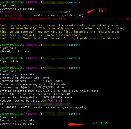 git everything up to date