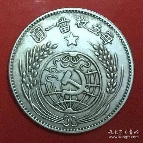 苏维埃一元铜币真品
