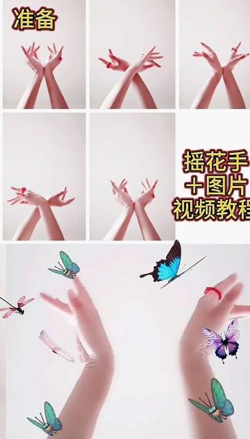 转花手的图片