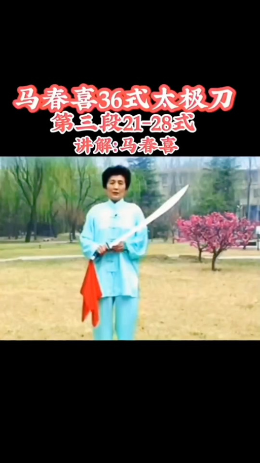 马春喜36刀慢速演练带口令