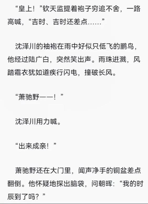 沈兰舟萧驰野扩写
