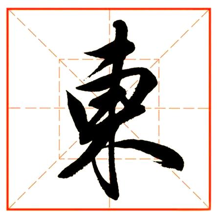 “东”的第四笔是点还是撇?