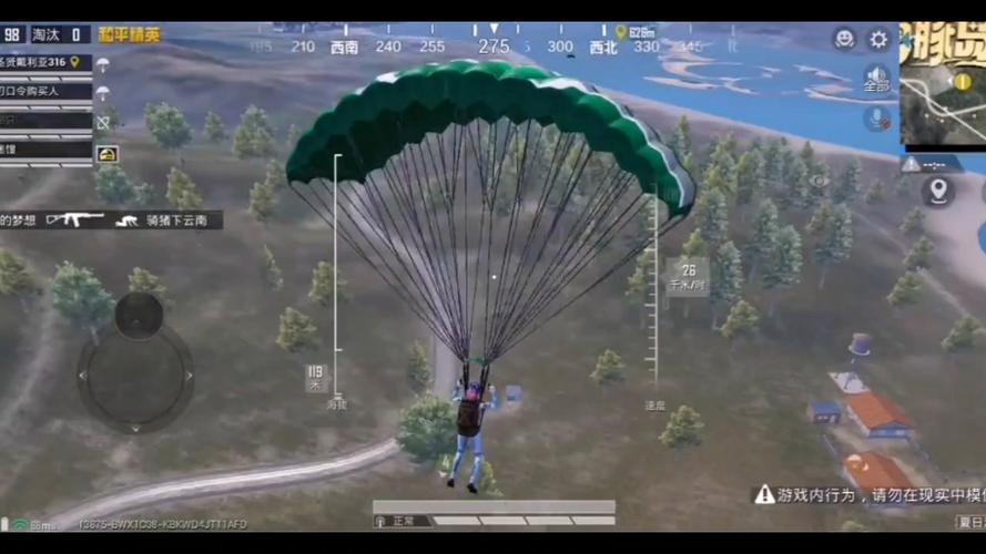 和平精英跳伞队长截图