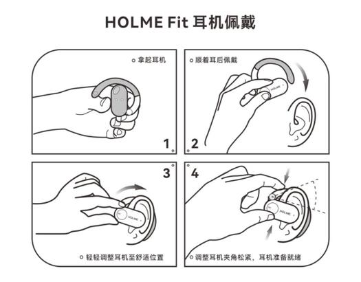 耳机的戴法图解