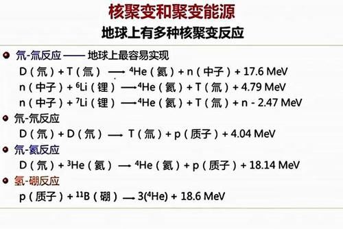 核聚变三个基本公式缩略图