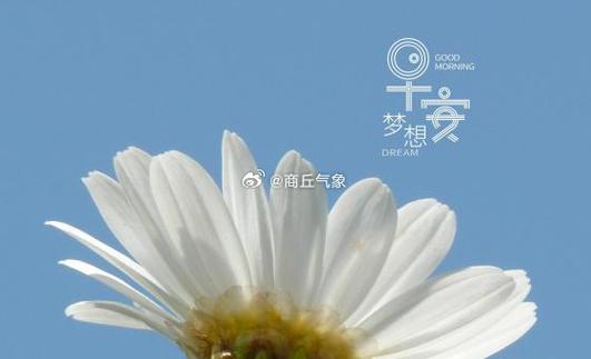 每日天气预报早安分享