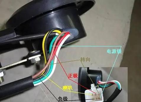 喇叭两根线接电源和音频的步骤