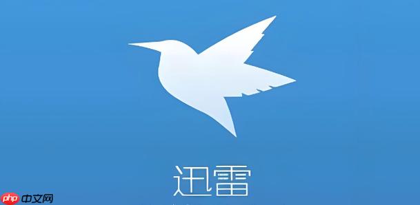 迅雷续传任务失败无法继续下载